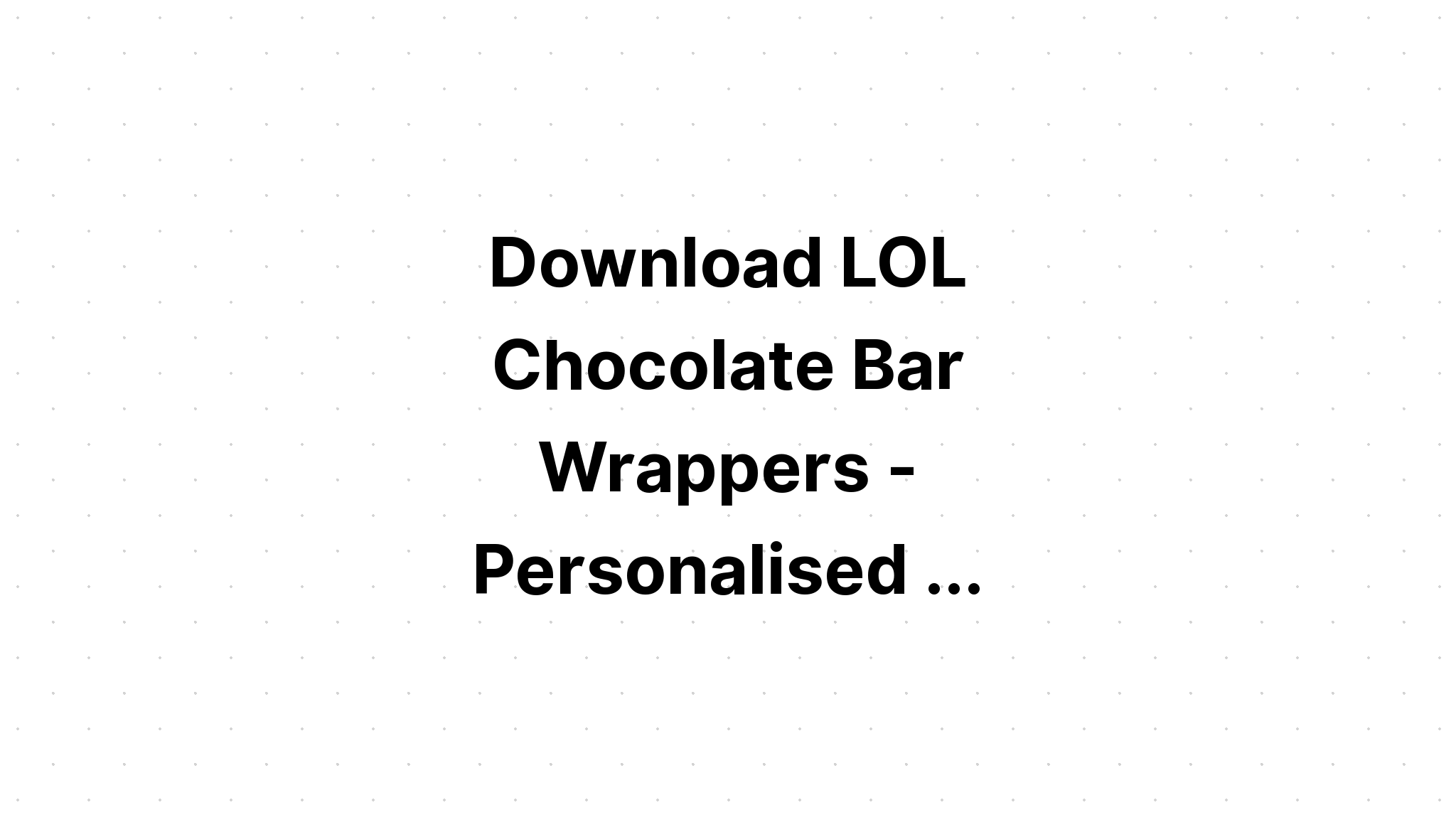 Download Cheetah Print Bar Candy Wrapper Set SVG File